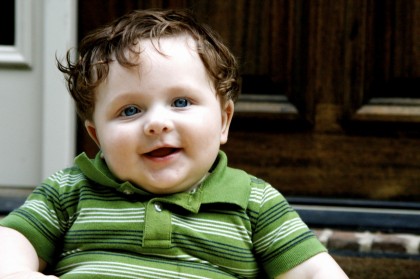 Caleb at 5 months and 22lbs